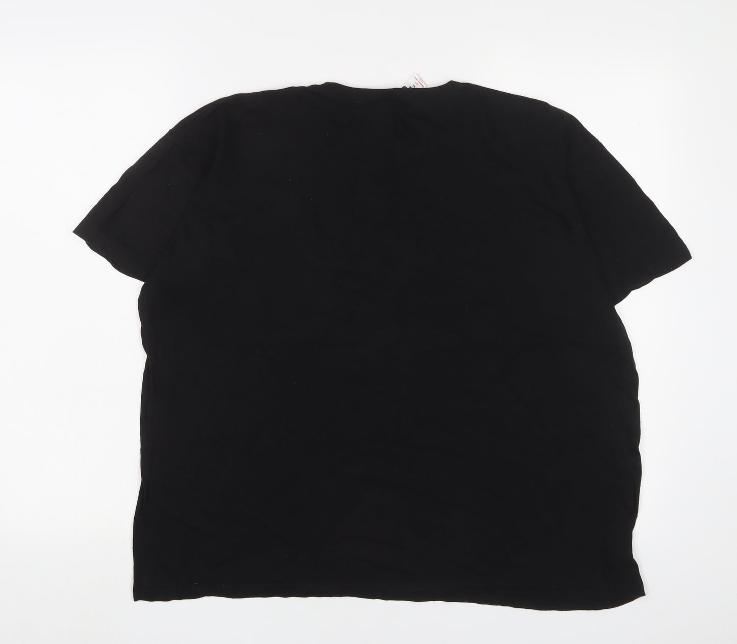 Star Wars Womens Black Cotton Basic T-Shirt Size XL Crew Neck