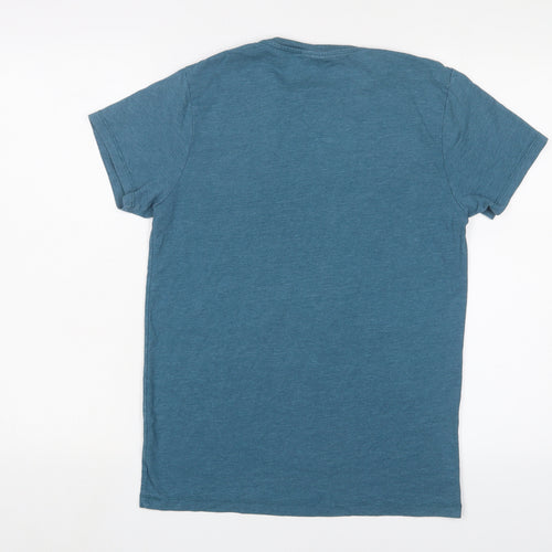 Marvel Mens Blue Cotton T-Shirt Size M Crew Neck - Advangers
