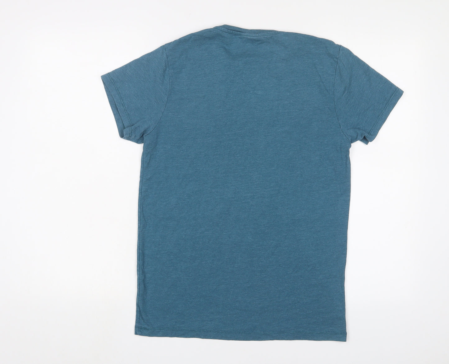 Marvel Mens Blue Cotton T-Shirt Size M Crew Neck - Advangers