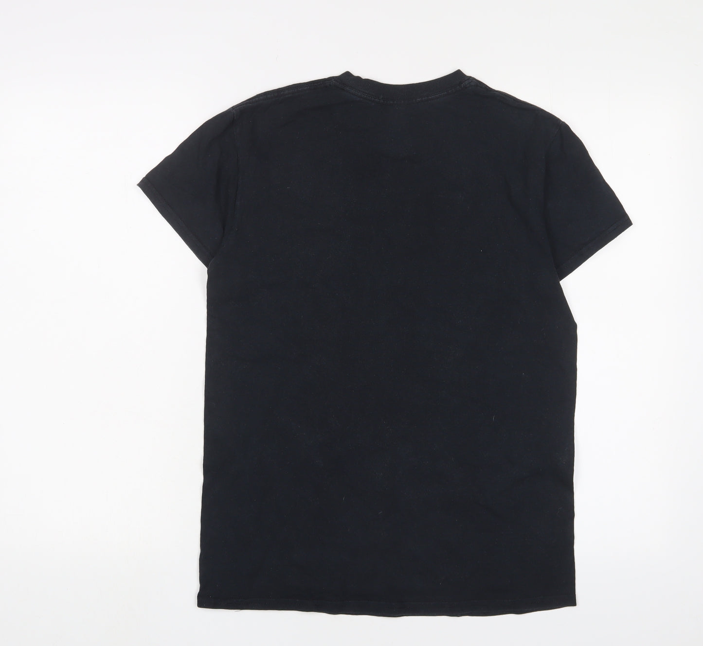 Thrasher Mens Black Cotton T-Shirt Size S Crew Neck