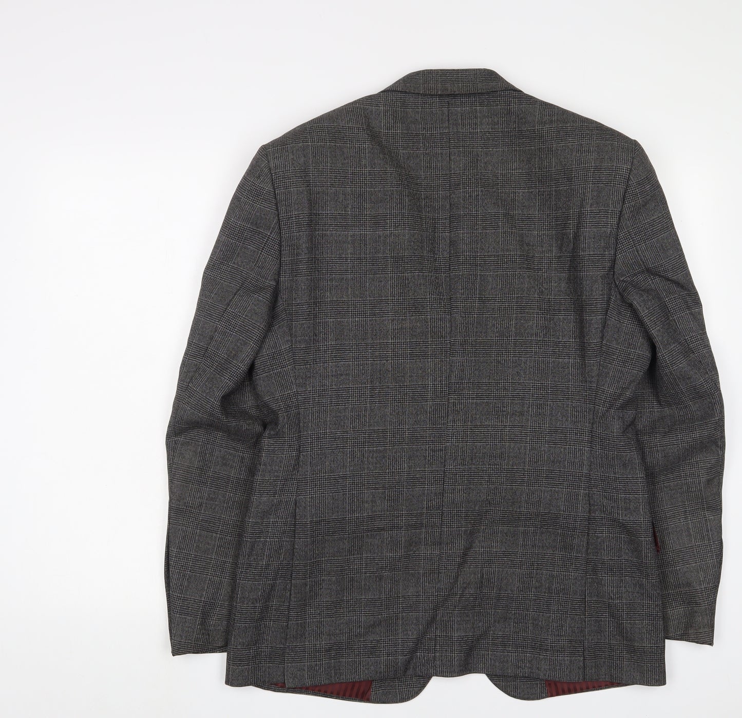 Marks and Spencer Mens Grey Wool Jacket Suit Jacket Size 38 Regular