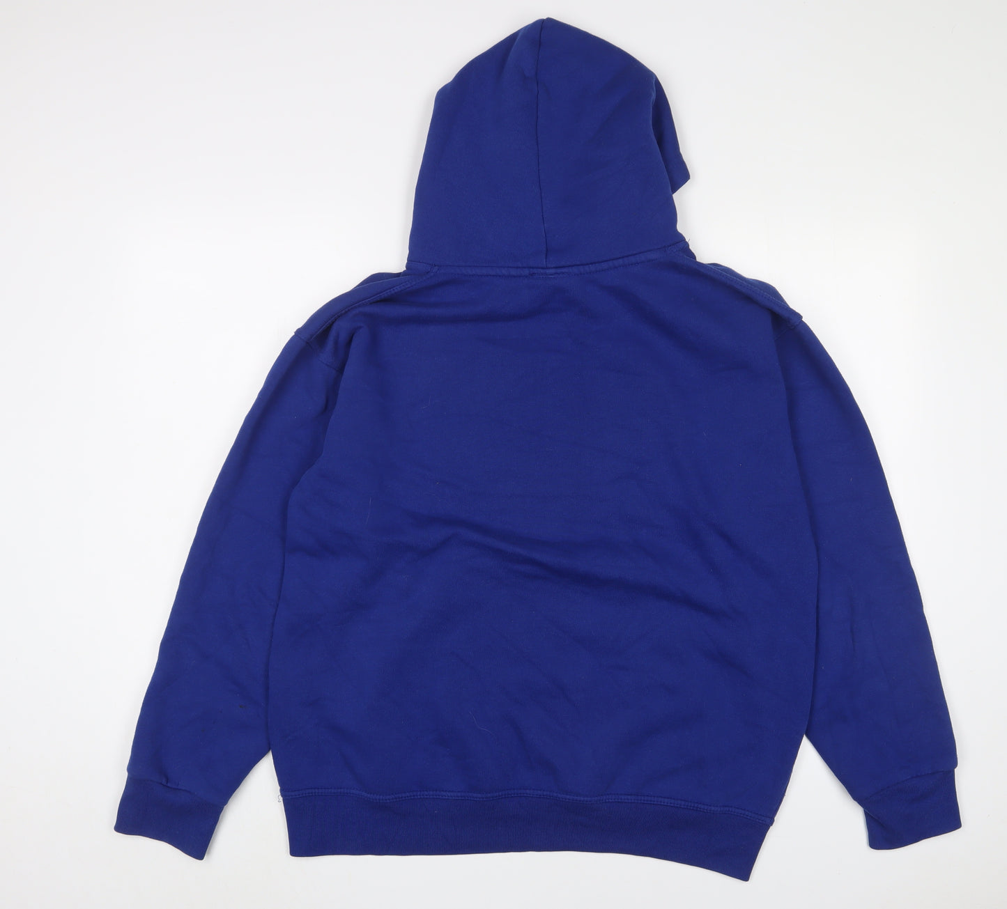 Saltrock Mens Blue Cotton Pullover Hoodie Size M - Logo