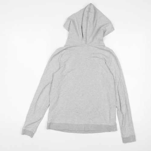 Oasis Womens Grey Cotton Pullover Hoodie Size XS Pullover - ZSL Let's work for wildlife