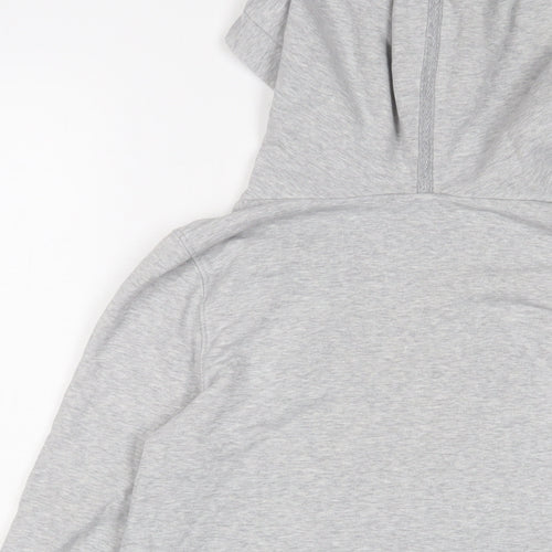 Oasis Womens Grey Cotton Pullover Hoodie Size XS Pullover - ZSL Let's work for wildlife