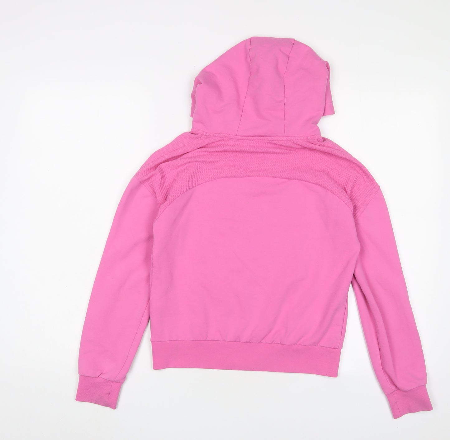 Juicy Couture Girls Pink Cotton Pullover Hoodie Size 12-13 Years Pullover - Logo