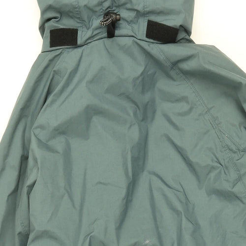 Phoenix Womens Blue Overcoat Coat Size 16 Zip
