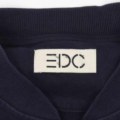 EDC Blue Full Zip Sweatshirt M New Condition