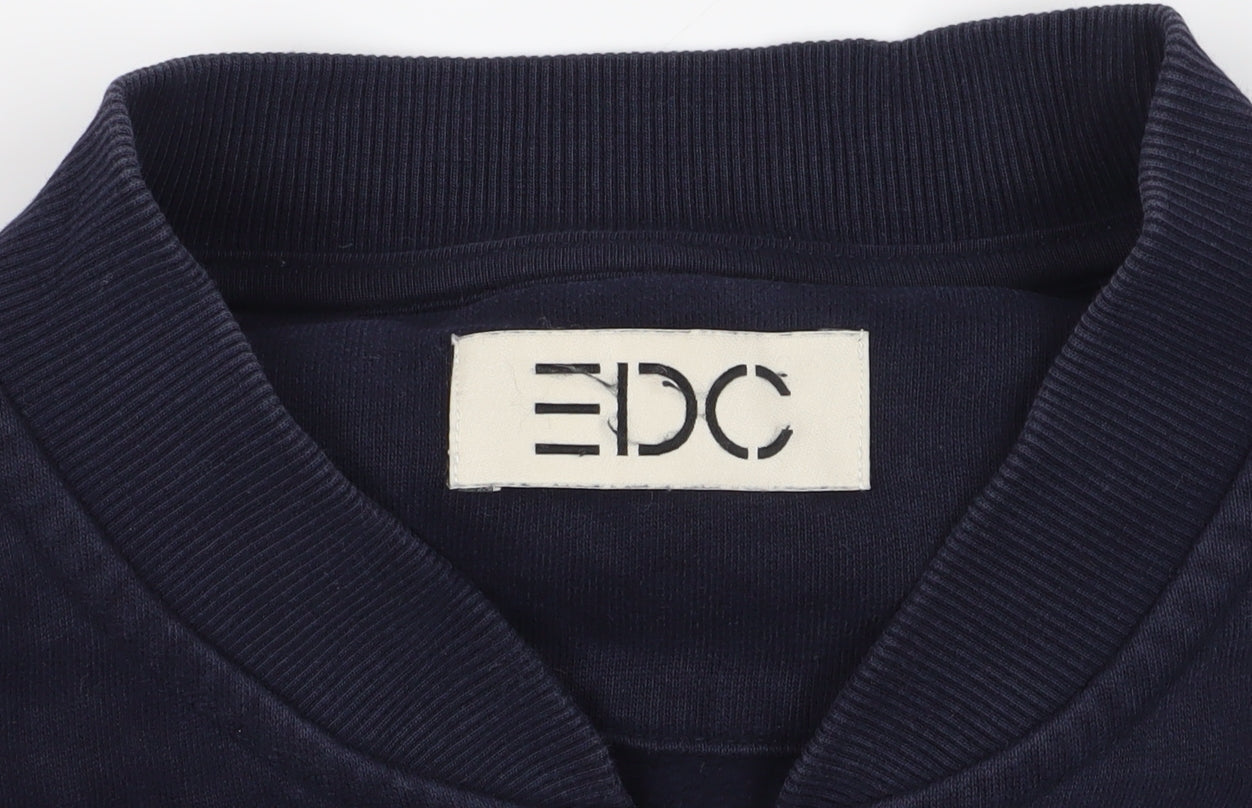 EDC Blue Full Zip Sweatshirt M New Condition