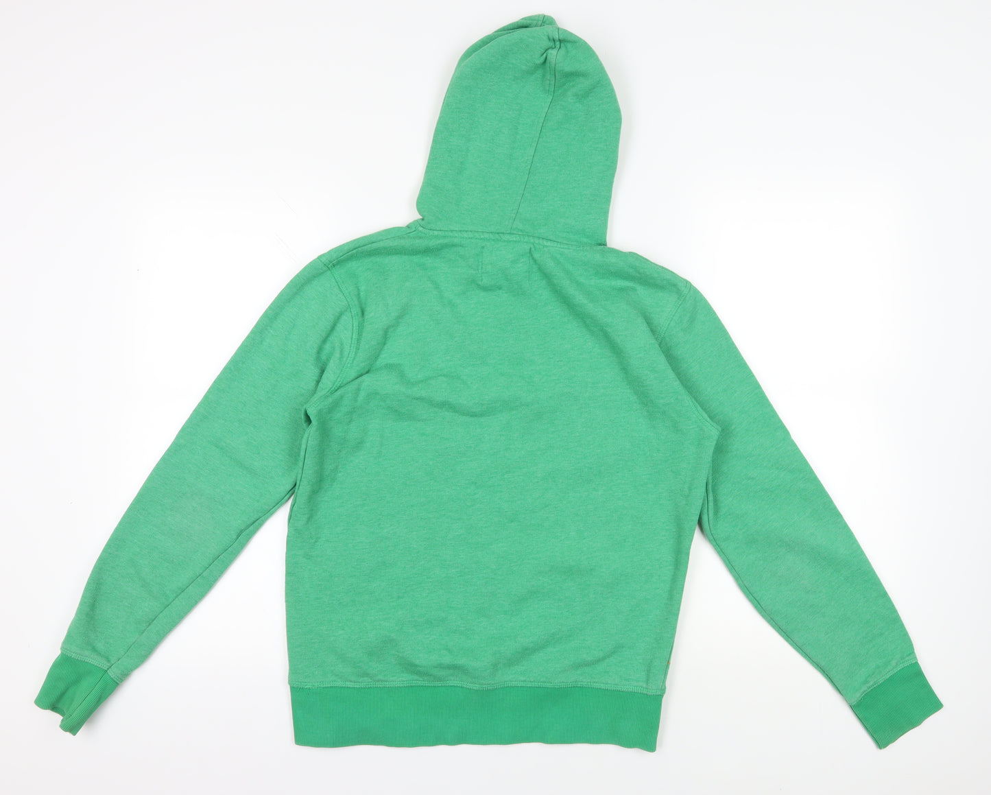 Jack & Jones Green Pullover Hoodie, Size M, Casual Graphic