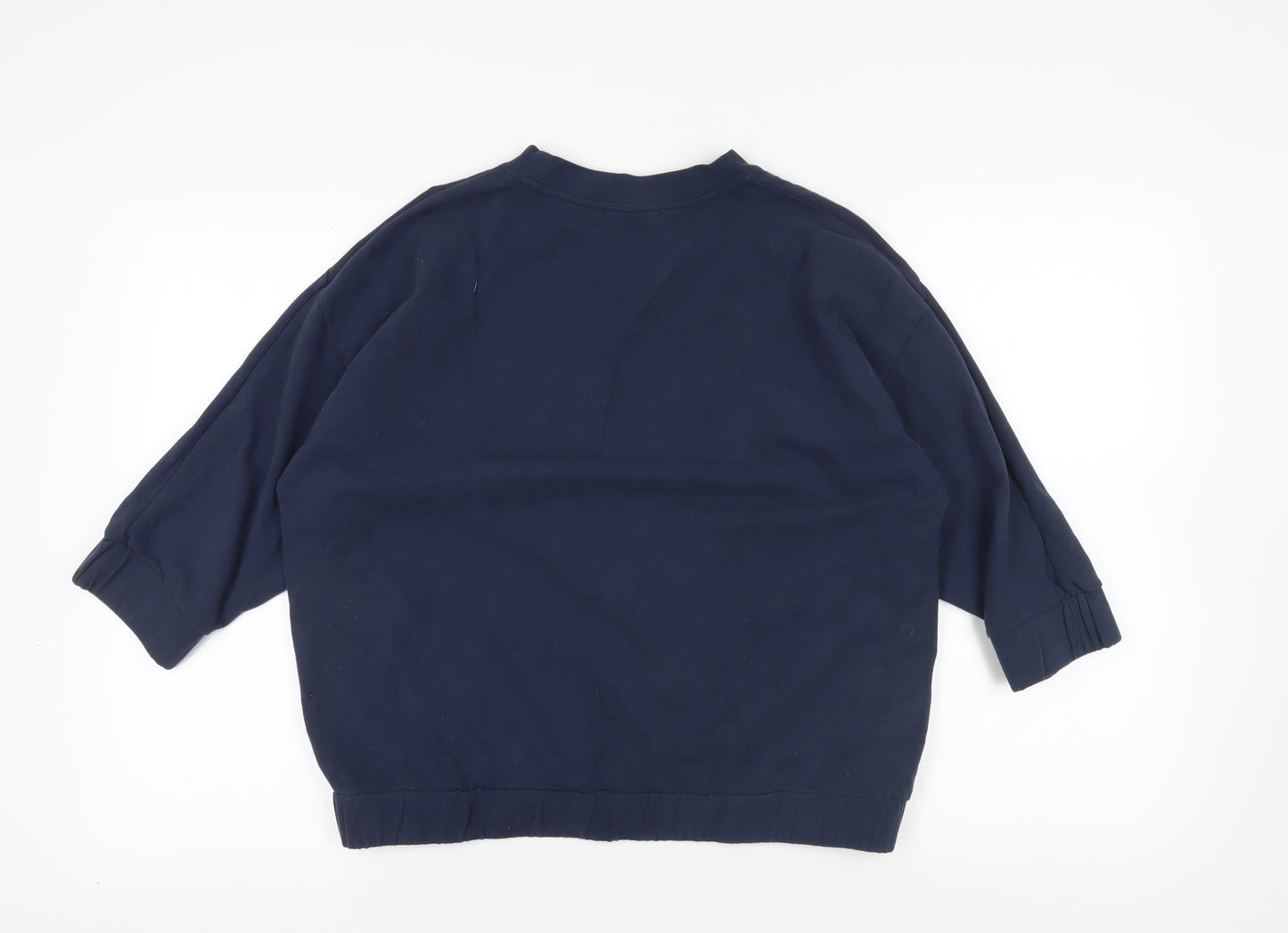 Beaumont Organic Blue Pullover Sweatshirt, Size M