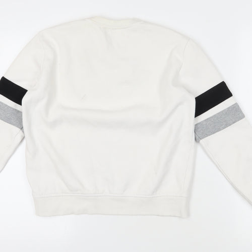 FILA White Pullover Sweatshirt - Women's Size S