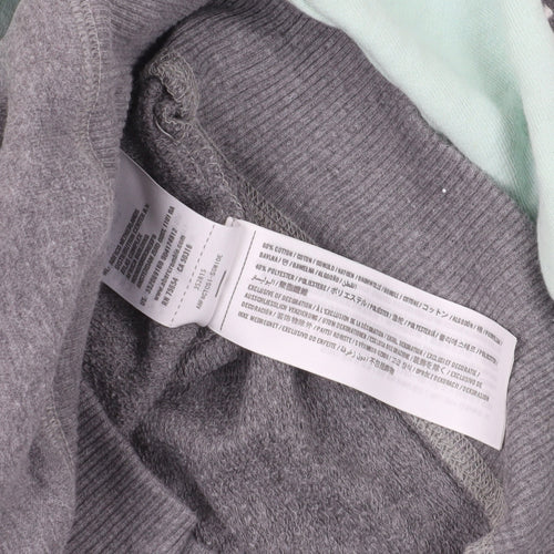 Hollister Grey Multicoloured Pullover Hoodie S