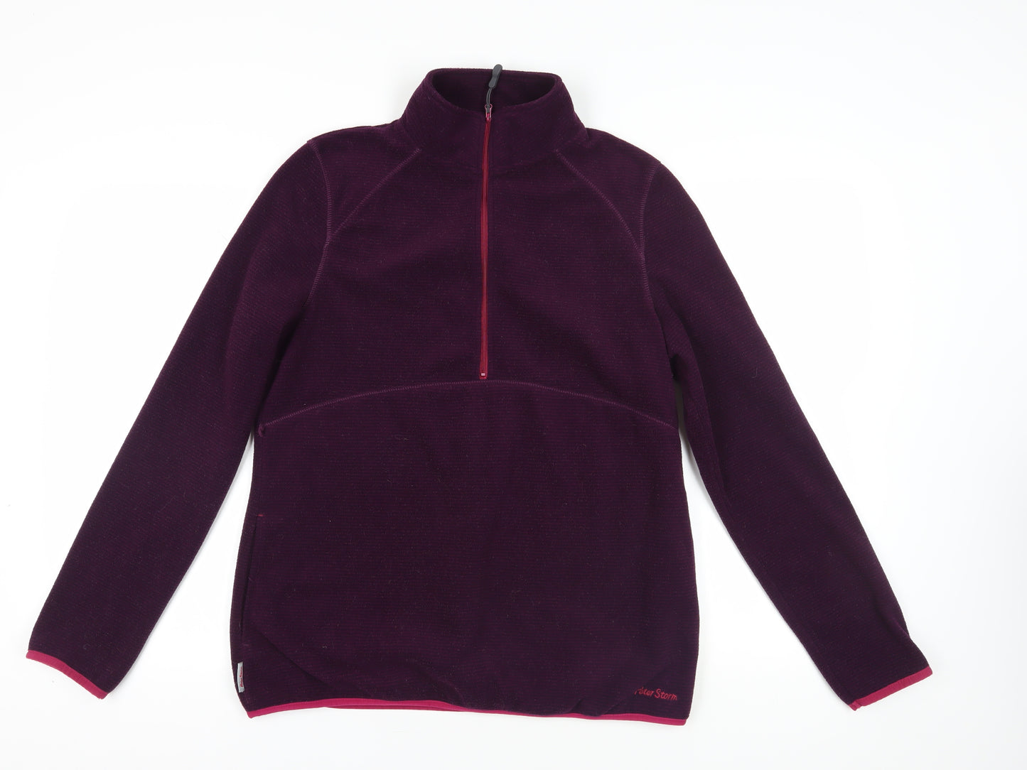 Peter Storm Purple Pullover Fleece Sweatshirt Size 18