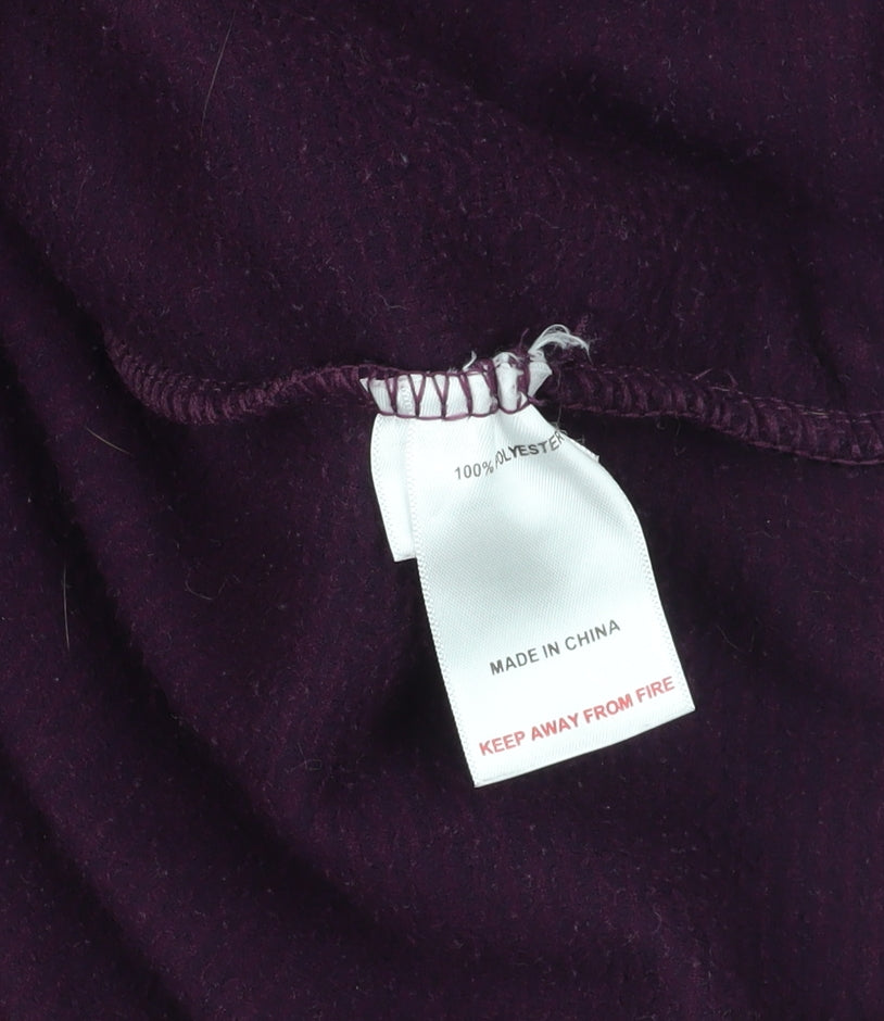 Peter Storm Purple Pullover Fleece Sweatshirt Size 18