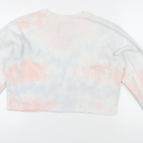 Hollister Multicoloured Floral Pullover Sweatshirt, M