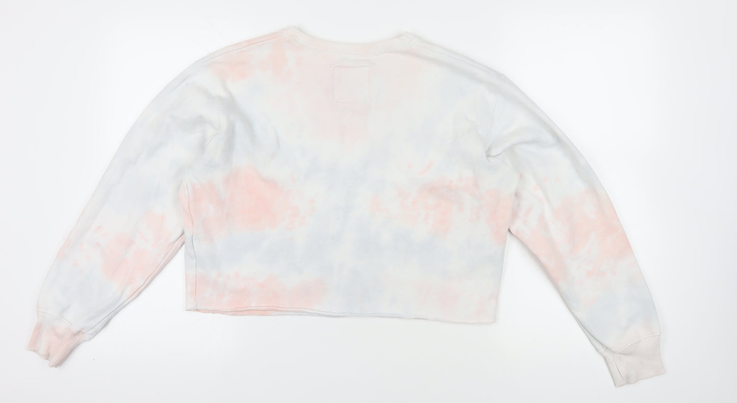 Hollister Multicoloured Floral Pullover Sweatshirt, M