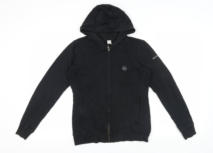 Clique Black Full Zip Hoodie, Size S, Unisex