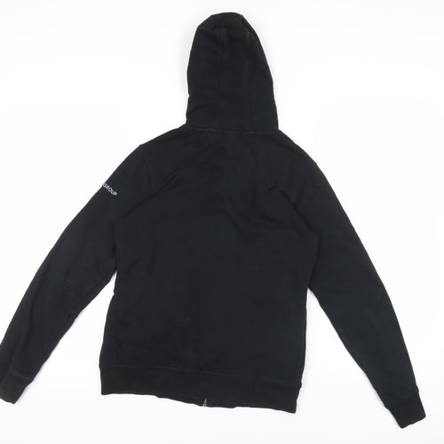 Clique Black Full Zip Hoodie, Size S, Unisex