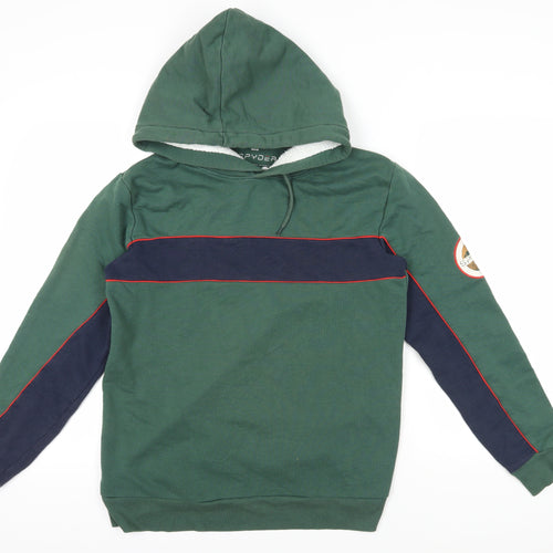 Spyder Green Men's Pullover Hoodie - Medium