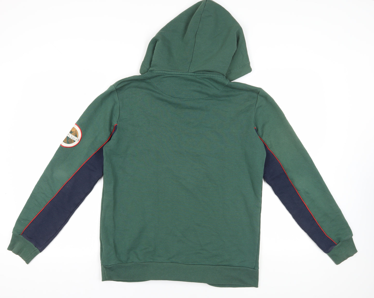 Spyder Green Men's Pullover Hoodie - Medium