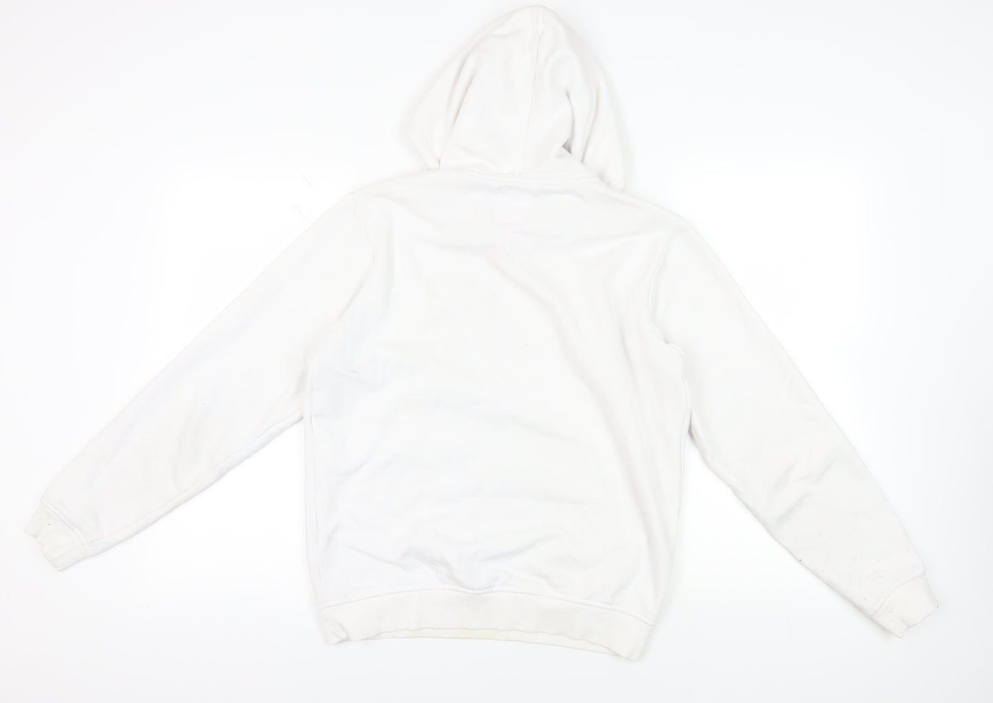 Kappa White Pullover Hoodie M - Logo Design