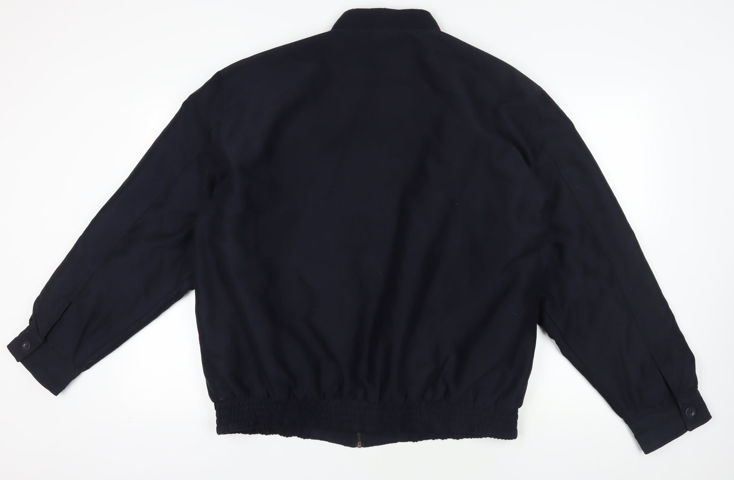 Armando Black 2XL Bomber Jacket with Zipped Pockets