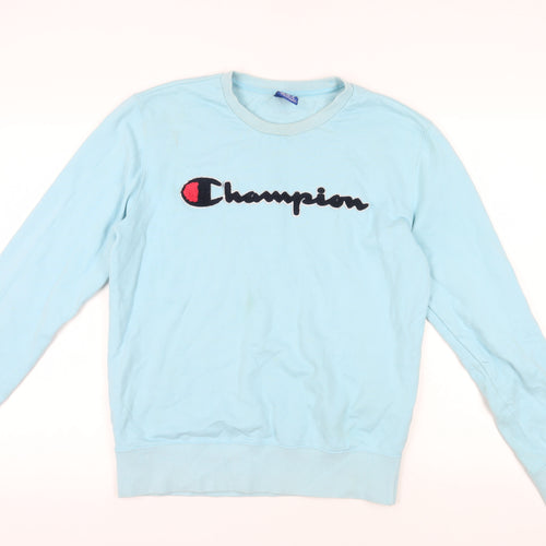 Champion Blue Pullover Sweatshirt M