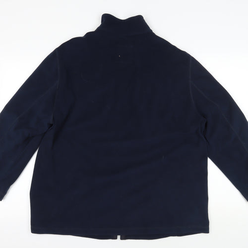 Marcona Blue Fleece Jacket Women's Mid-Length