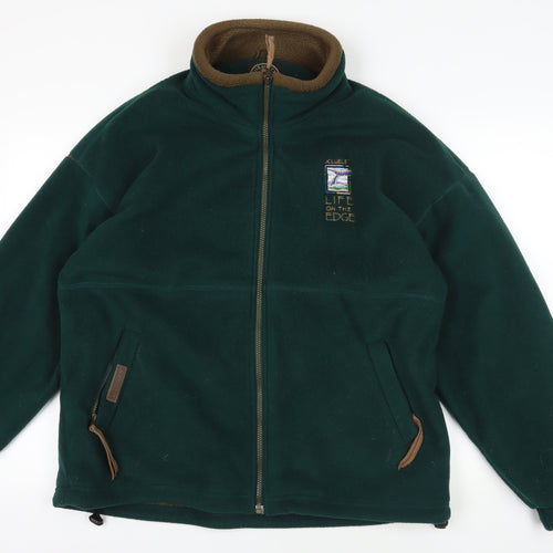 Stormtech Green Fleece Jacket, Size L, Windbreaker