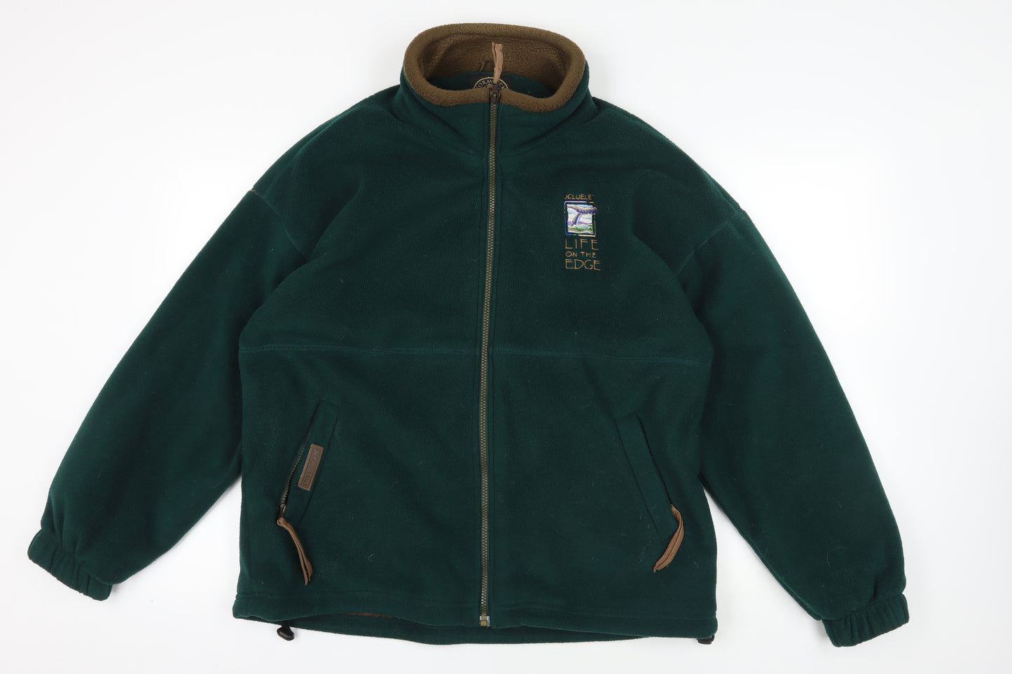 Stormtech Green Fleece Jacket, Size L, Windbreaker