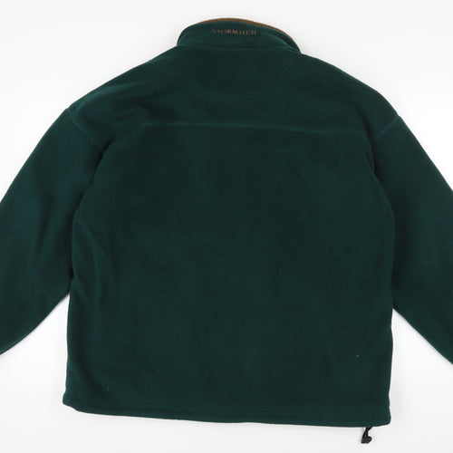 Stormtech Green Fleece Jacket, Size L, Windbreaker