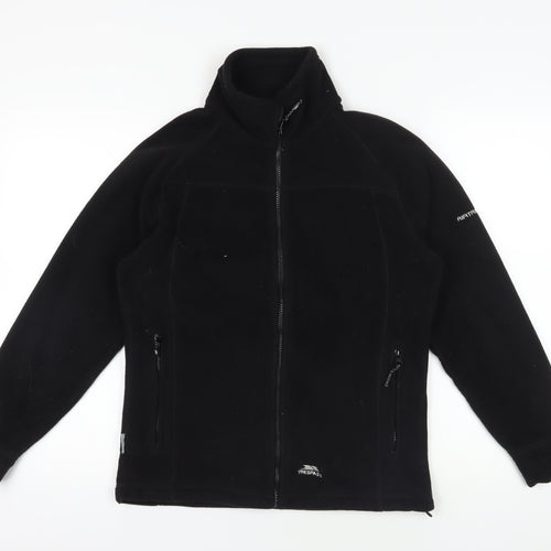 Trespass Black Fleece Jacket - Size M, Outdoor Casual