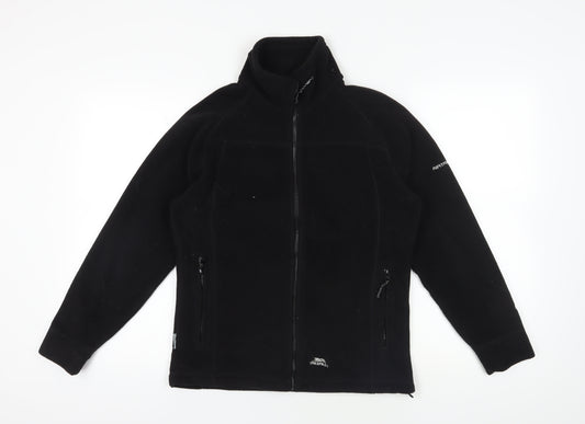 Trespass Black Fleece Jacket - Size M, Outdoor Casual