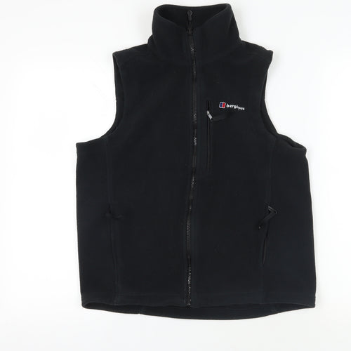 Berghaus Black Fleece Gilet - Size S, Unisex