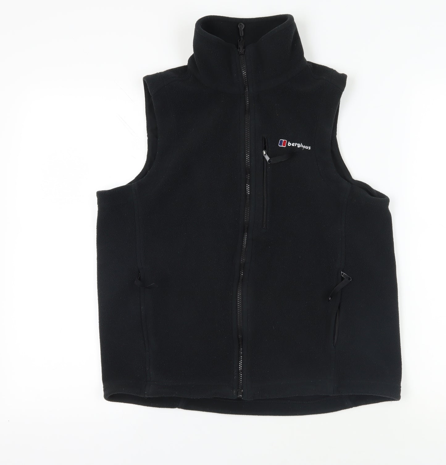 Berghaus Black Fleece Gilet - Size S, Unisex