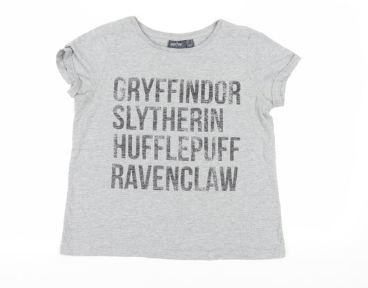 Harry Potter Grey T-Shirt Size 16 - Casual and Fun