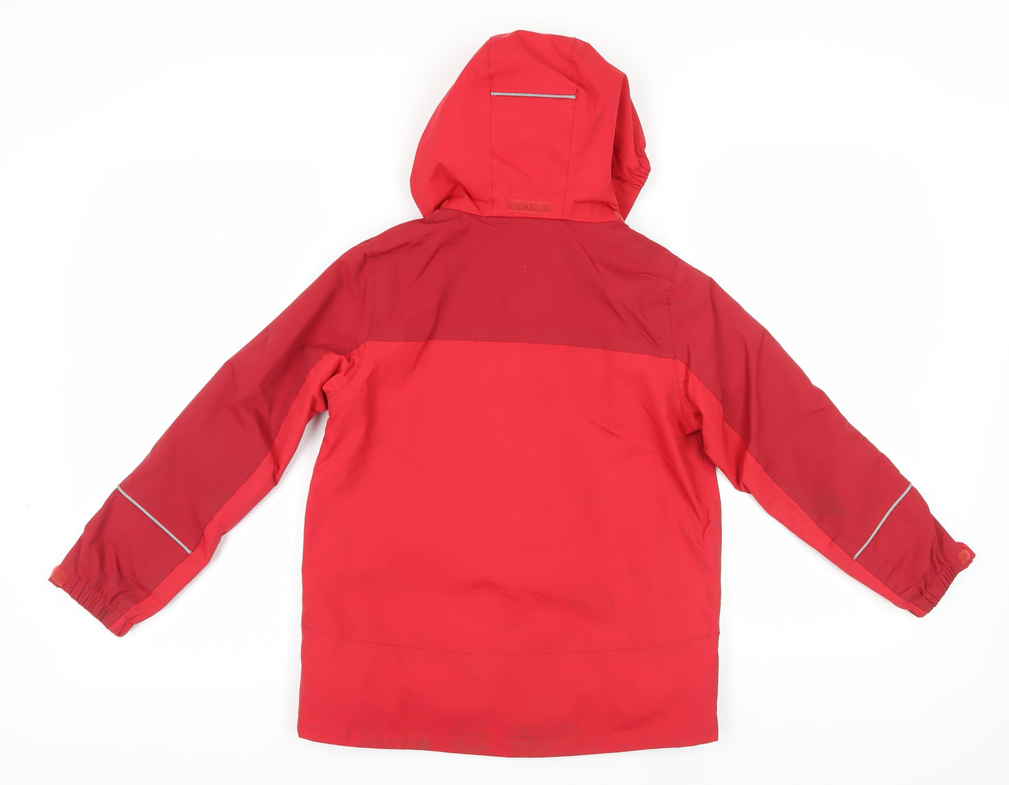 Peter Storm Red Rain Coat Boys 9-10Y Hooded Waterproof