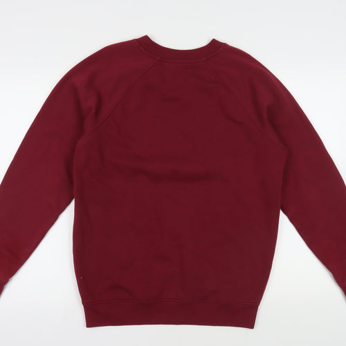 Alexandra Red Pullover Sweatshirt M Lightweight