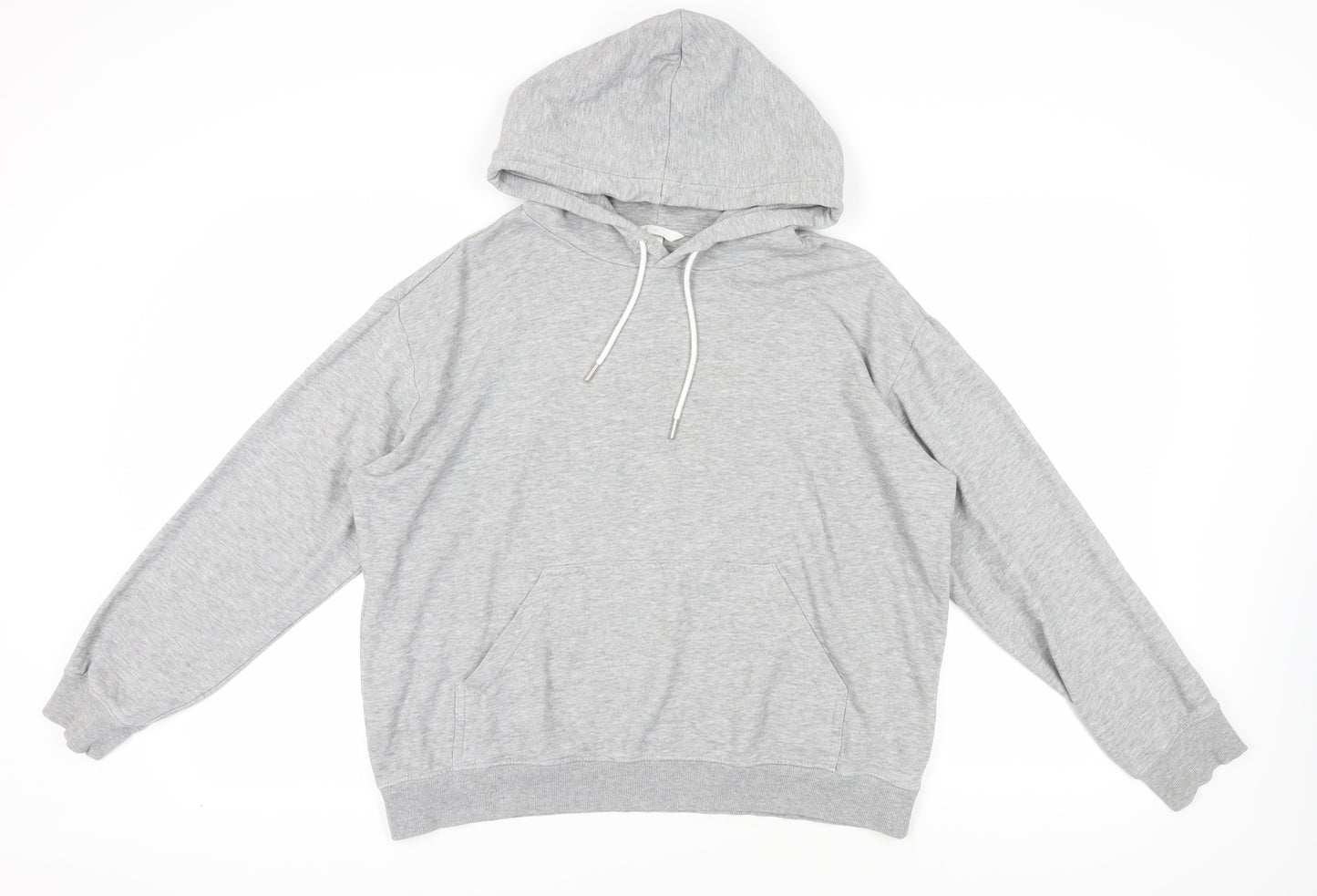 Grey Pullover Hoodie, Unisex Size 12, All Seasons