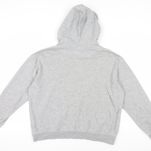 Grey Pullover Hoodie, Unisex Size 12, All Seasons