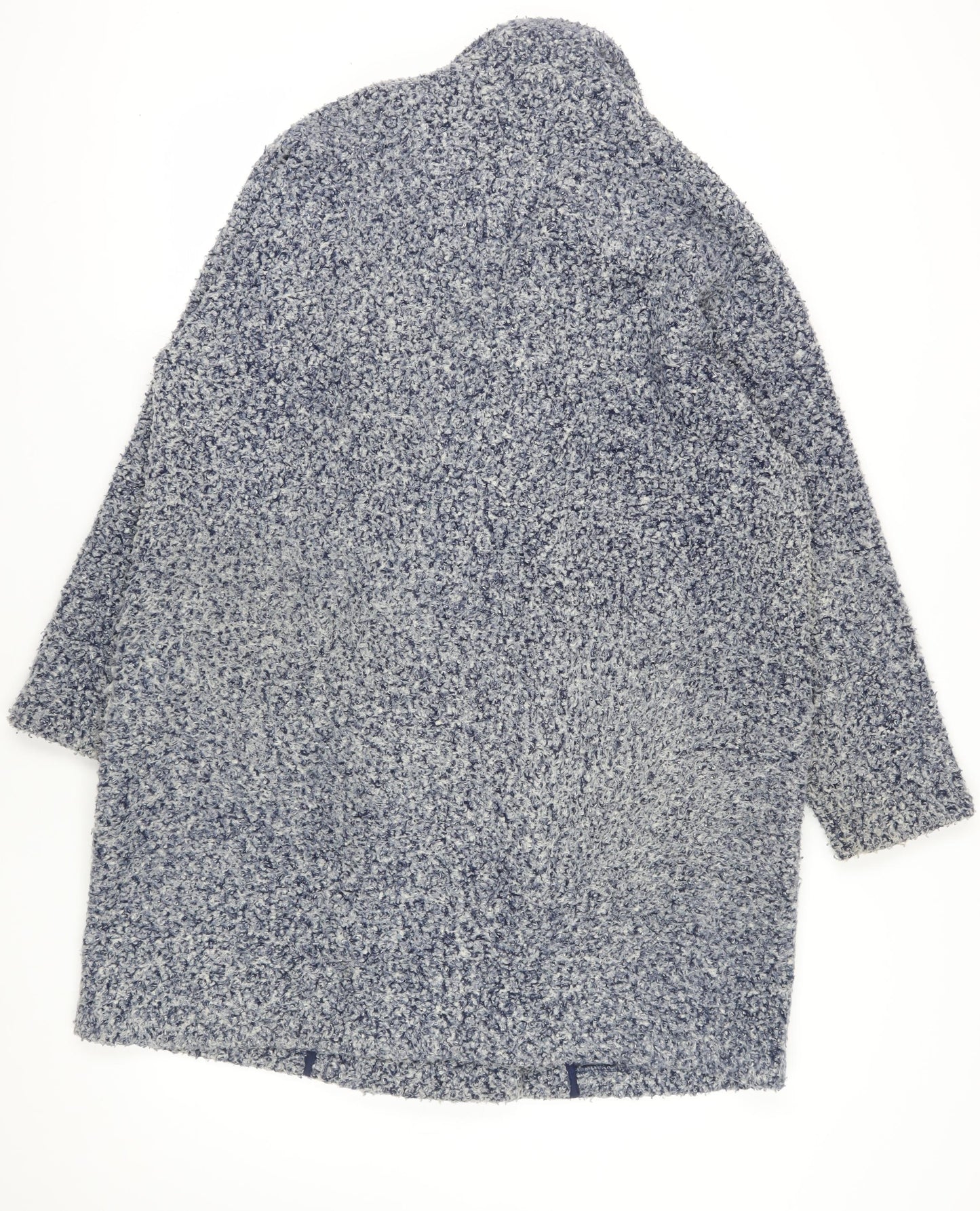 Next Blue Polyester Mid-Length Overcoat Size 20