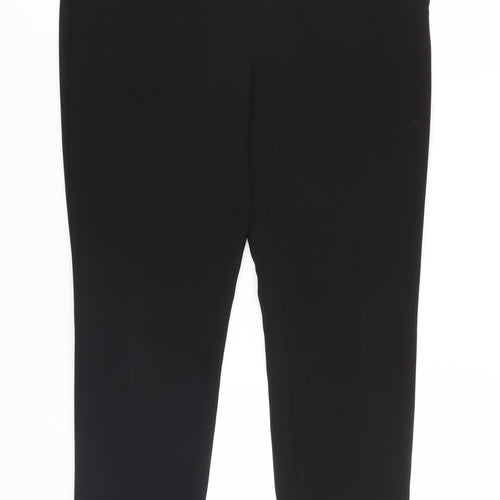 Warehouse Black Ankle Trousers, Size 10, Slim Fit