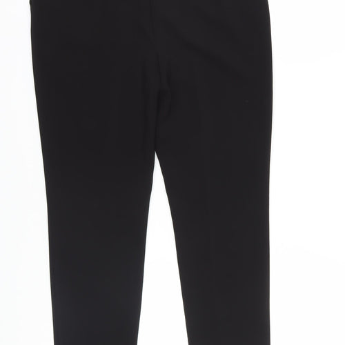 Warehouse Black Ankle Trousers, Size 10, Slim Fit