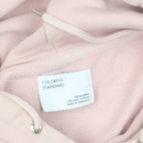 Colorful Standard Pink Pullover Hoodie Size M