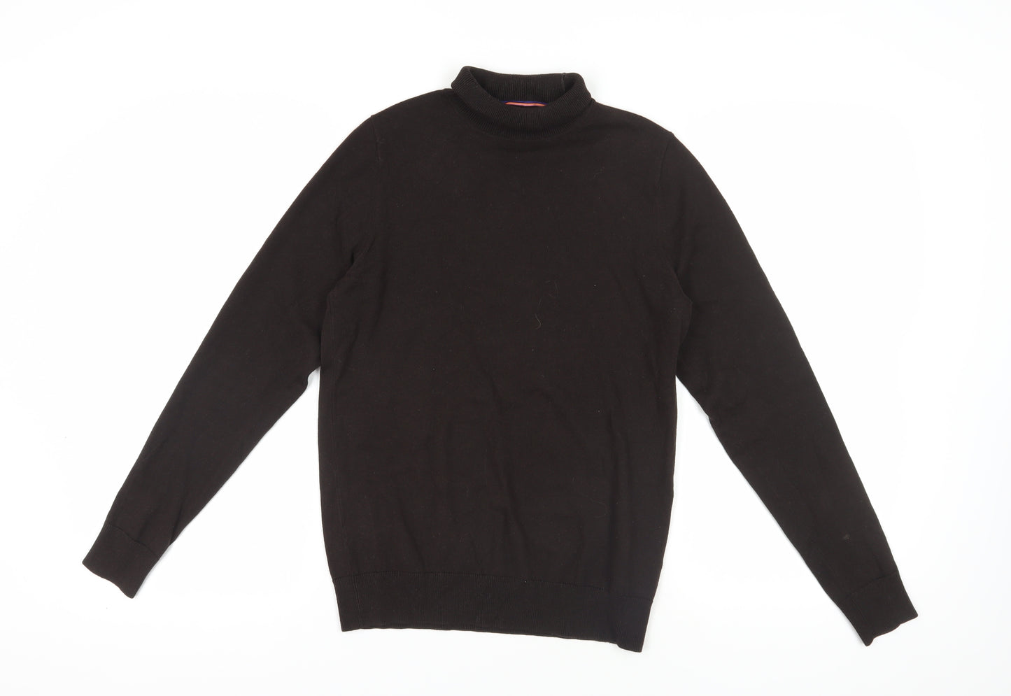Next Black Roll Neck Jumper XS Women Casual