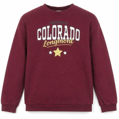 H&M Red Graphic Print Girls Sweatshirt 12-13 Years