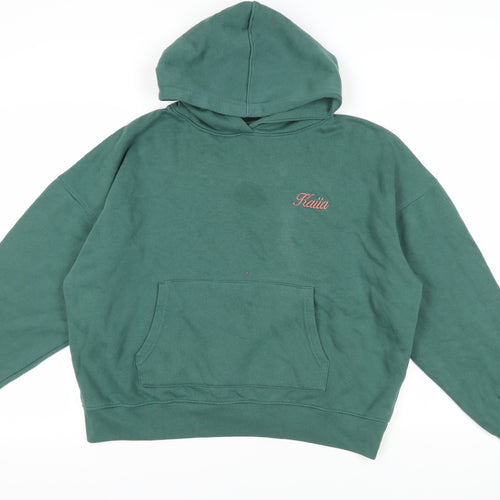 Kaia Green Pullover Hoodie UK 10