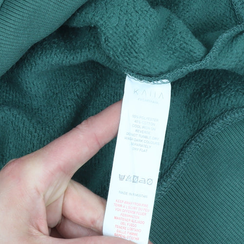 Kaia Green Pullover Hoodie UK 10