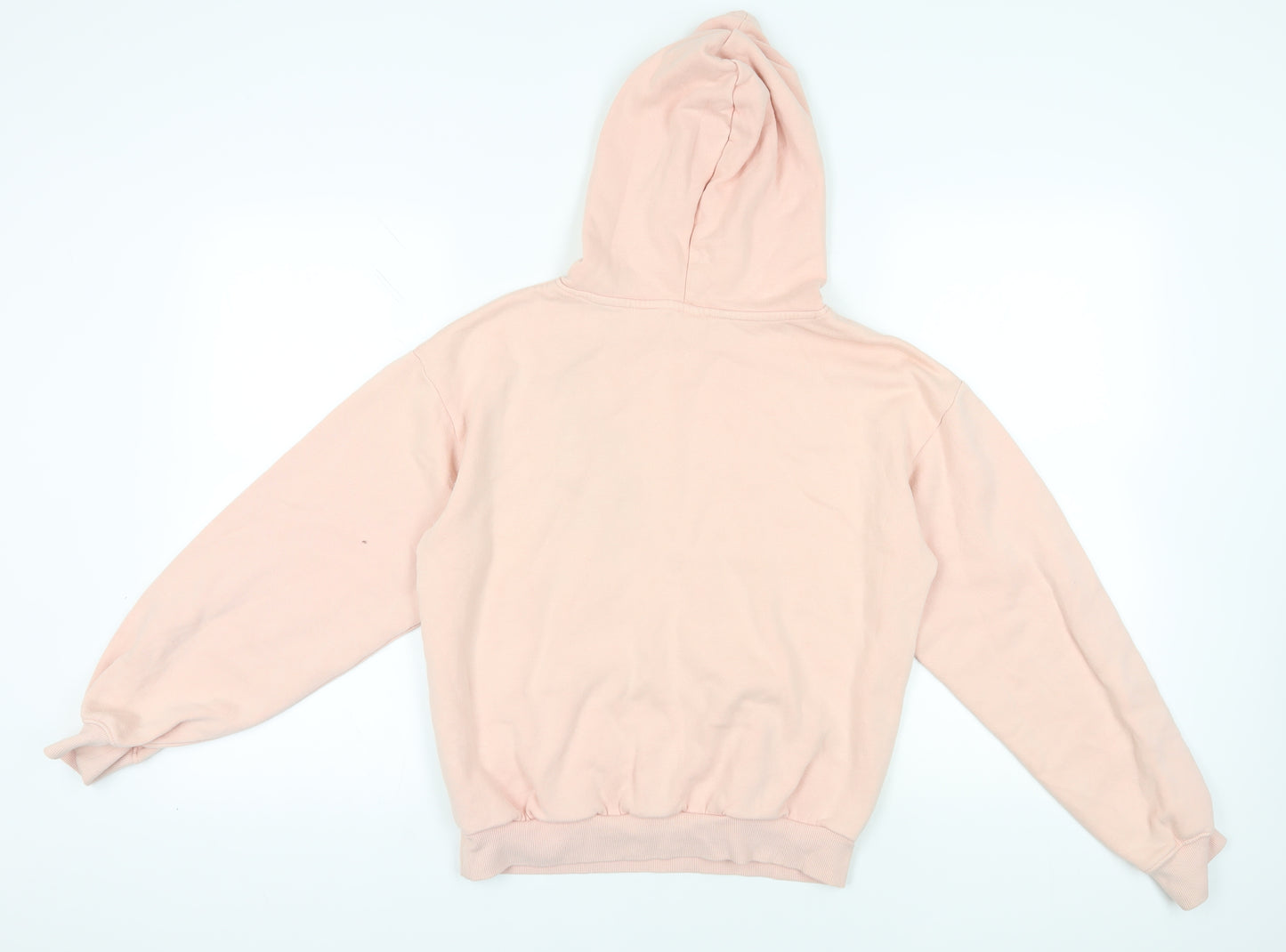 H&M Pink Girls Hoodie, Size 14 Years, Lightweight and Cosy