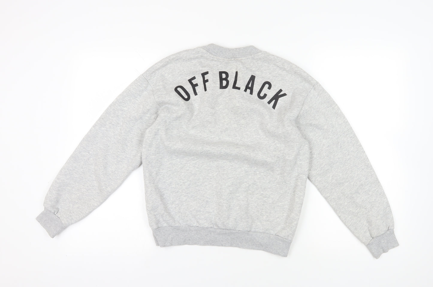 Grey Pullover Sweatshirt, Size 8, Crew Neck